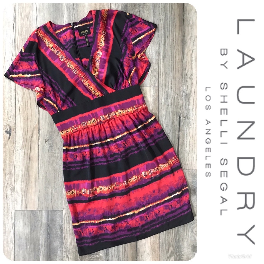 LIKE NEW LAUNDRY Shelli Segal Dress Sz 6 $178!